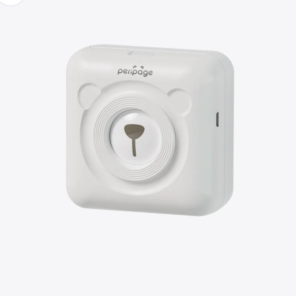 PeriPage Mini Printer in white